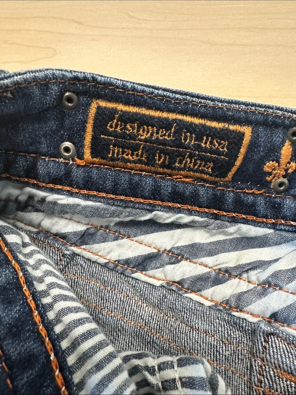 Rock Revival Celine Bootcut Women's Dark Blue jeans size 28 - Picture 4 of 11